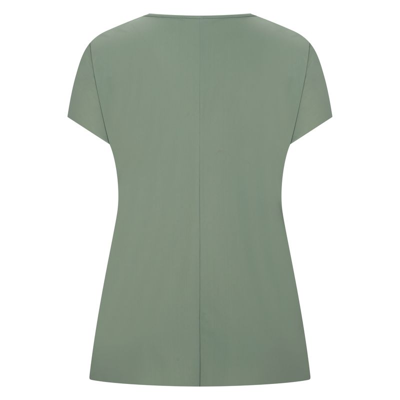 Plus Basics Top SS - Light, Linde