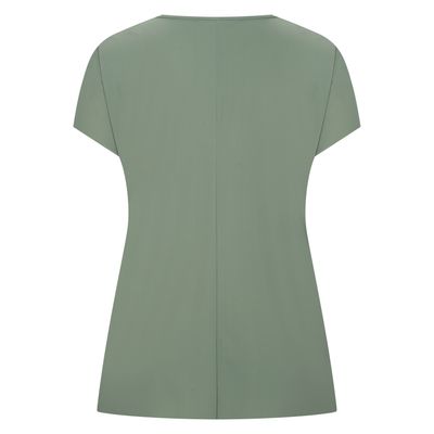Plus Basics Top SS - Light, Linde