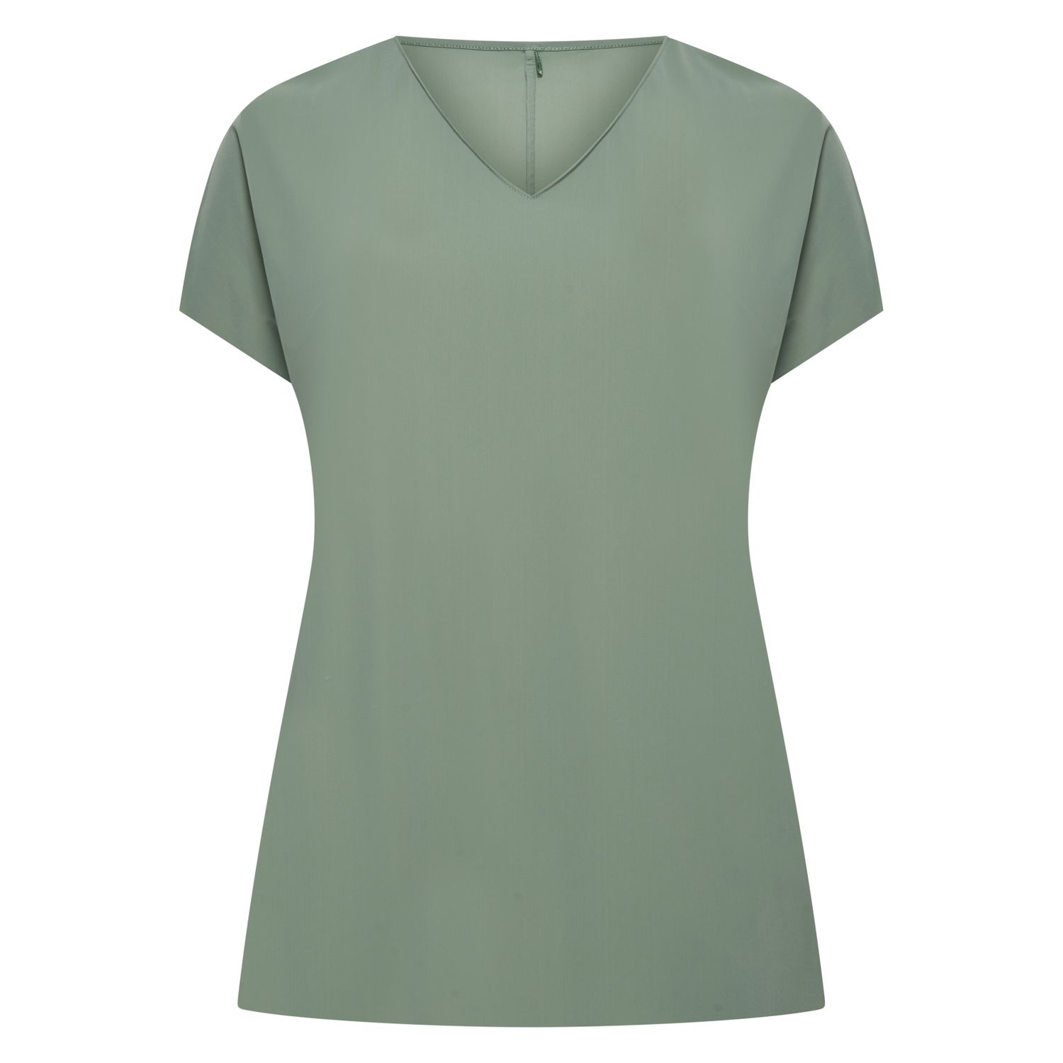 Plus Basics Top SS - Light, Linde