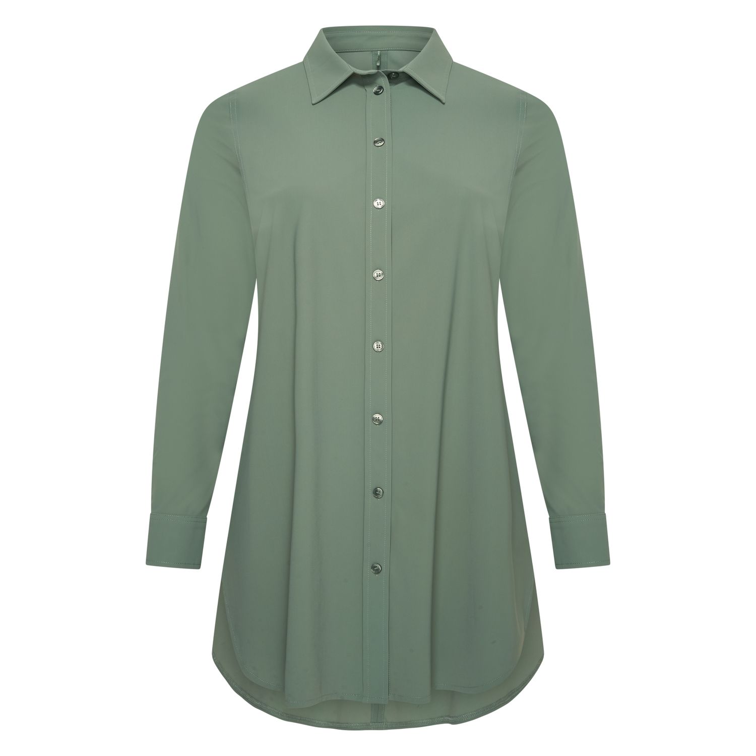 Plus Basics Blouse Long - Light, Linde Plus Basics Blouse Long - Light, Linde