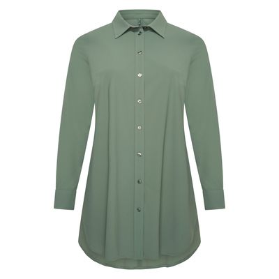 Plus Basics Blouse Long - Light, Linde