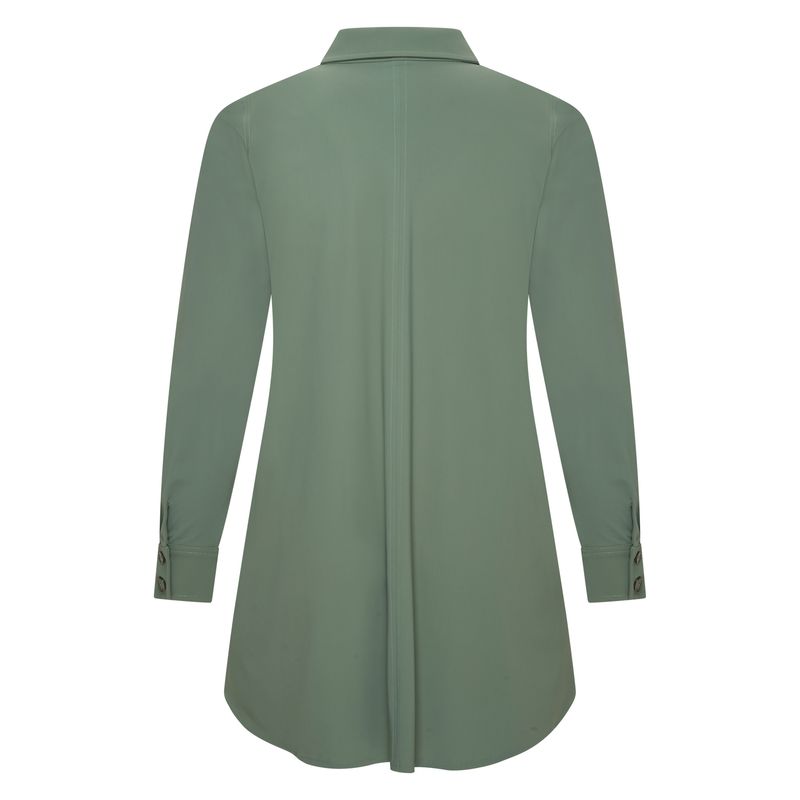 Plus Basics Blouse Long - Light, Linde
