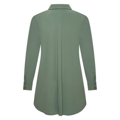 Plus Basics Blouse Long - Light, Linde