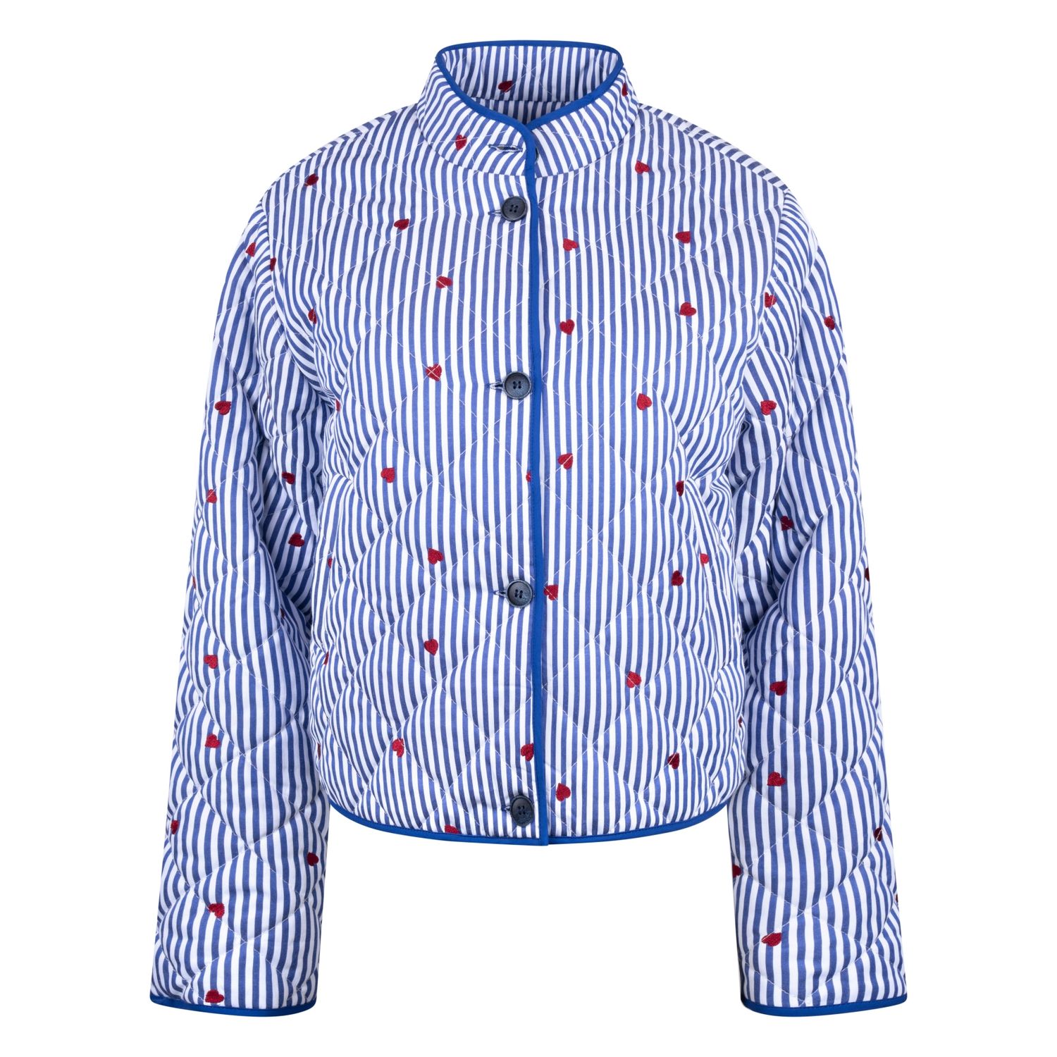 Nukus June Jacket Offwhite Navy Nukus June Jacket Offwhite Navy