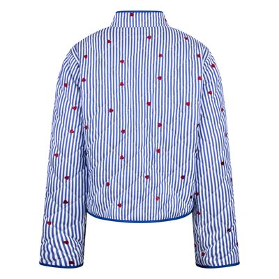 Nukus June Jacket Offwhite Navy