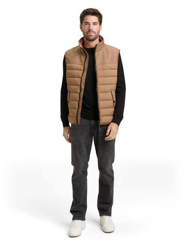 Tom Tailor Bodywarmer, Malt brown