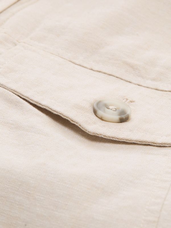 Tom Tailor Overshirt, Cashew Beige