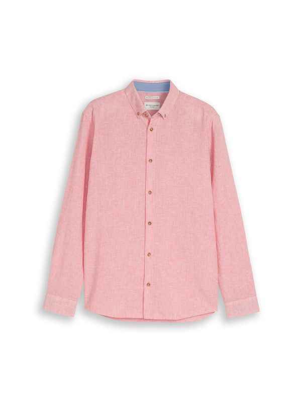 Tom Tailor Overhemd, Chili Orange stripe