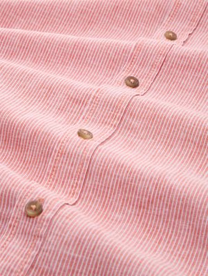Tom Tailor Overhemd, Chili Orange stripe