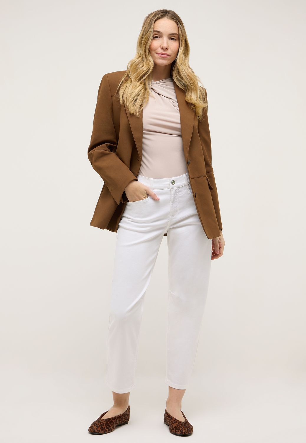 Angels Evy Jeans, Pearl White