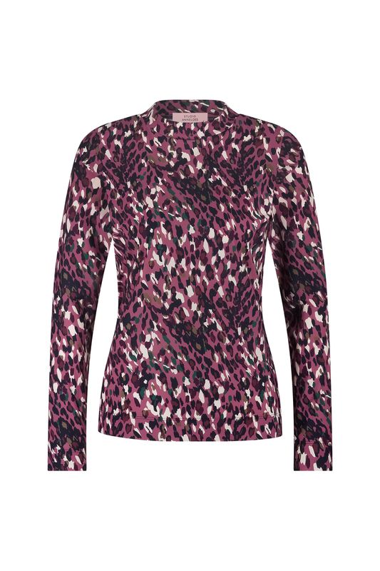 Studio Anneloes Faith leopard top, Multicolour