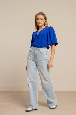 Studio Anneloes Axel blouse, Electric Blue