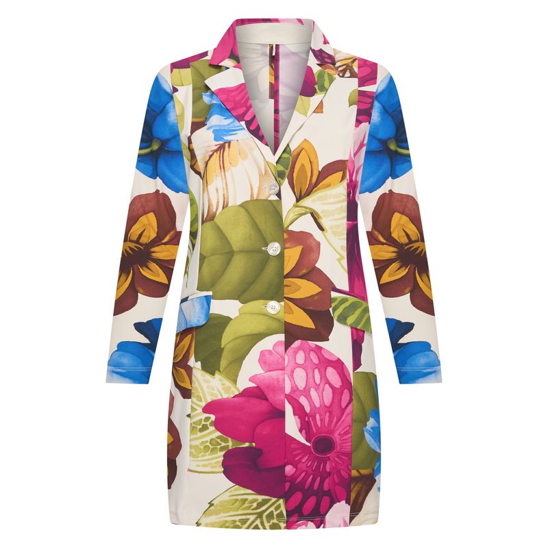 Plus Basic Jacket Midi, Mega Flower