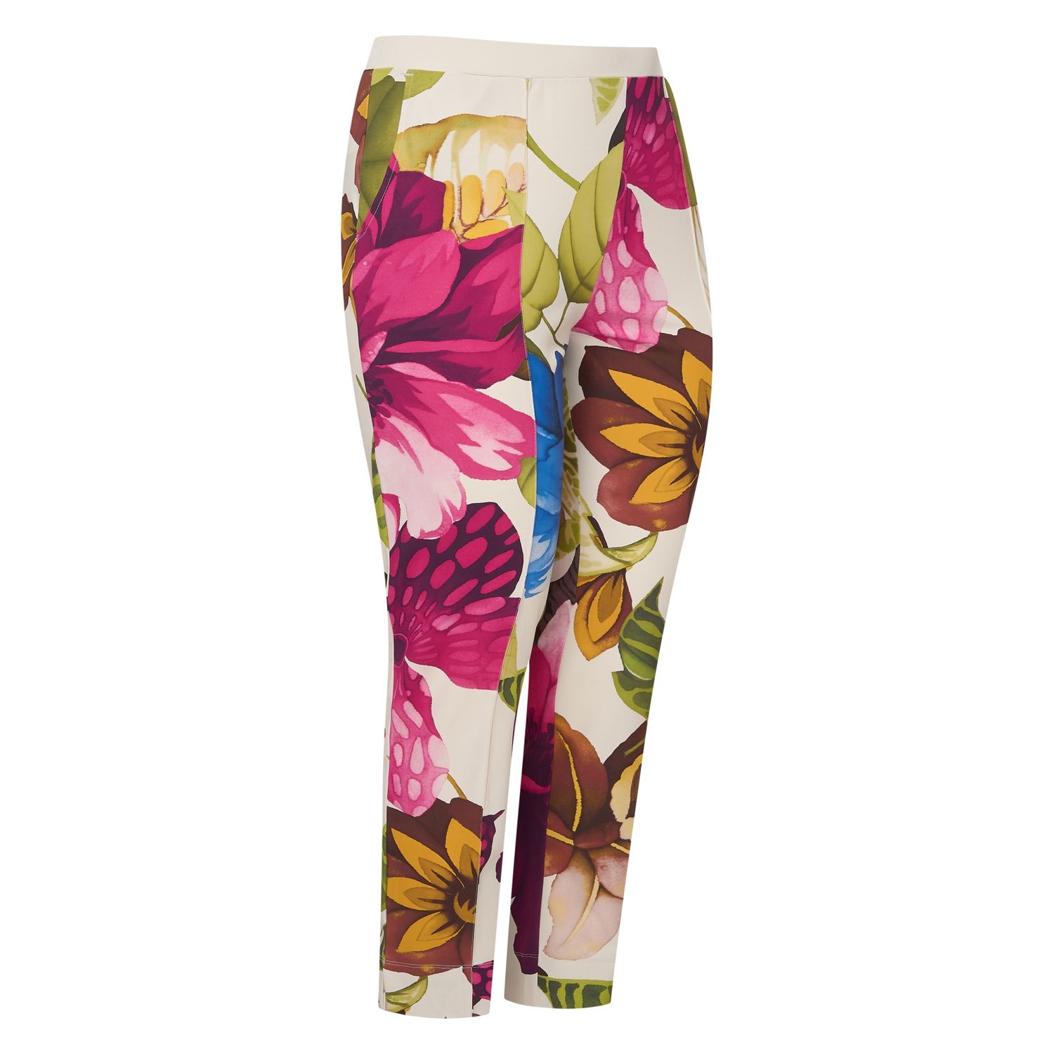Plus Basics Pants 7/8, Mega Flower Plus Basics Pants 7/8, Mega Flower