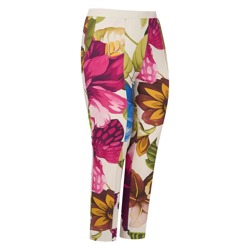 Plus Basics Pants 7/8, Mega Flower