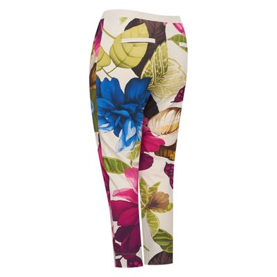 Plus Basics Pants 7/8, Mega Flower