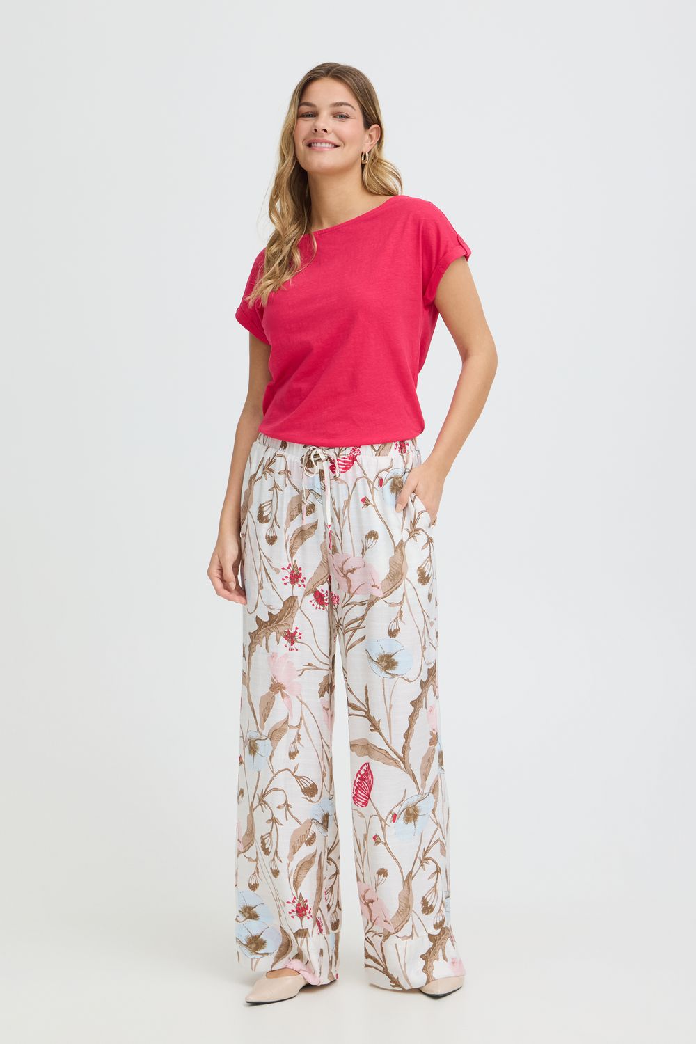 Fransa Frariane broek, Savannah Floral