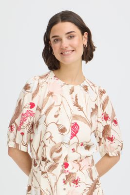 Fransa Frariane Shirt, Savannah Floral