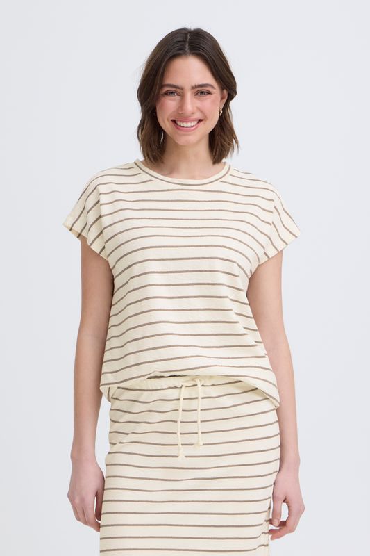 Fransa T-shirt, Mountain Stripe