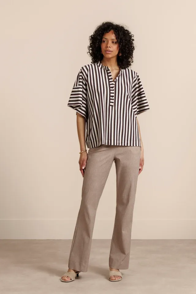 Studio Anneloes Laureen stripe blouse, multi color