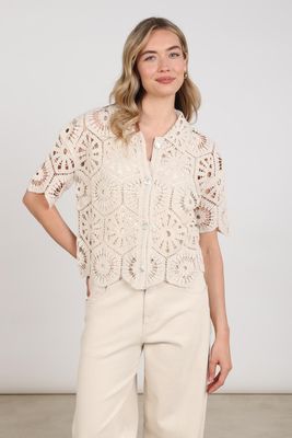 Nukus Romy Cardigan, Sand