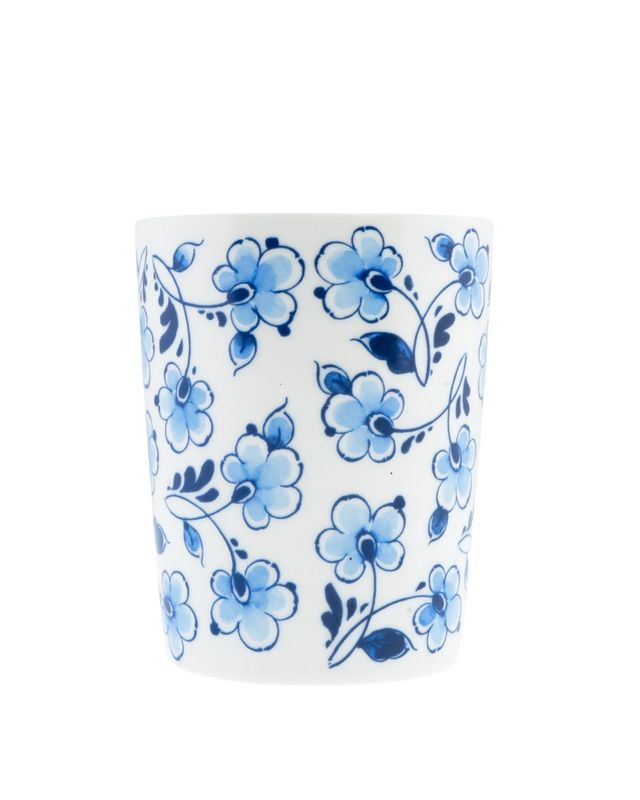 Heinen Mok Rosace Blauw Baroque - Keramiek - 220 ml, delfts blauw