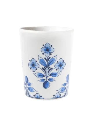 Heinen Mok Fleuron - Blauw Baroque - Keramiek - 220 ml, delfts blauw