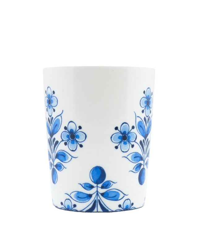 Heinen Mok Fleuron - Blauw Baroque - Keramiek - 220 ml, delfts blauw