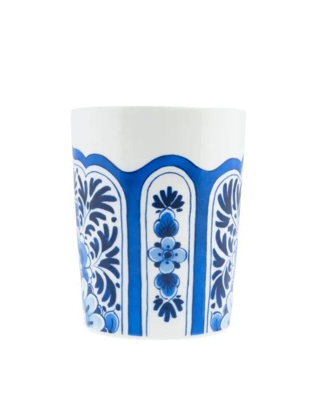 Heinen  Mok Rocaille Blauw Baroque - Keramiek - 220 ml, delfts blauw
