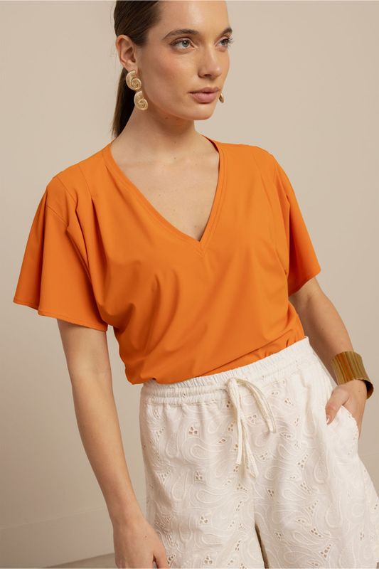Studio Anneloes Viola top, orchid orange