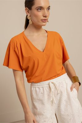 Studio Anneloes Viola top, orchid orange