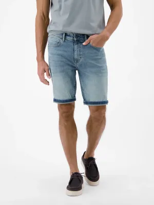 Lerros korte broek, light blue used