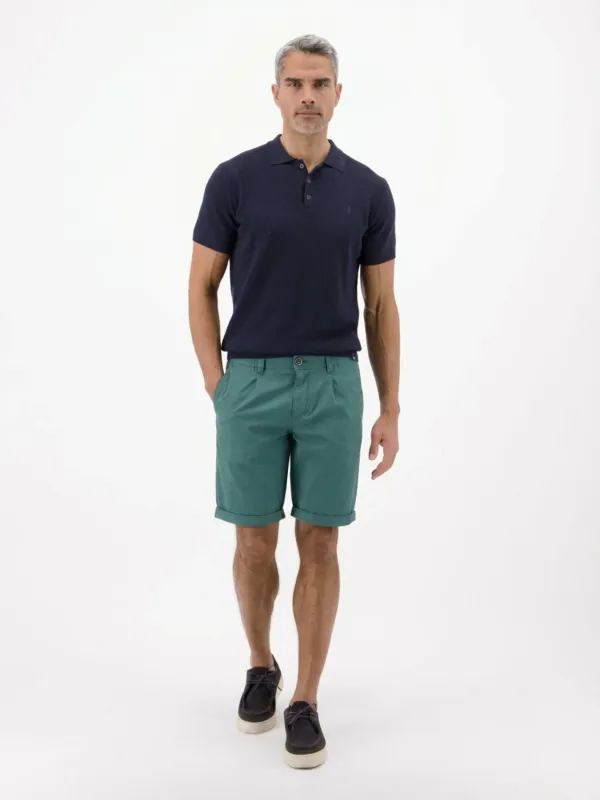 Lerros korte broek, soft teal
