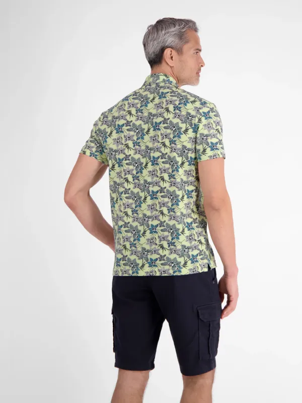Lerros Zomers poloshirt, lemon water