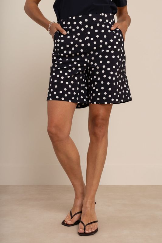 Studio Anneloes Lexie dot short, black/ecru