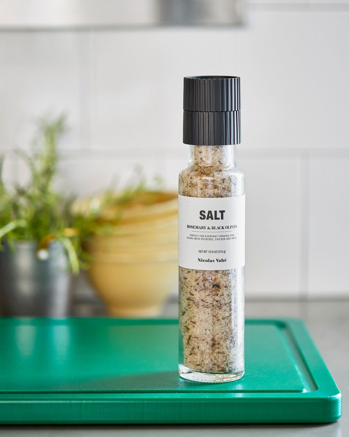 Nicolas Vahe Salt, Rosemary & black olives Nicolas Vahe Salt, Rosemary & black olives