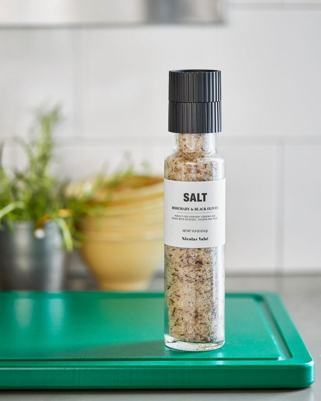 Nicolas Vahe Salt, Rosemary & black olives