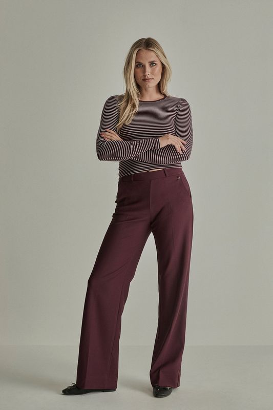 Para Mi Mira (Elastic), Burgundy Red