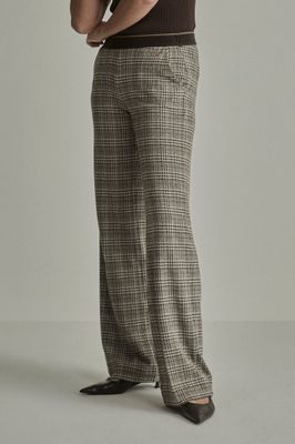 Para Mi Mira (Elastic) - Knitted Jacquards, Zigzag Brown