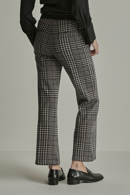 Para Mi Noa - Knitted Jacquards  Check Camel