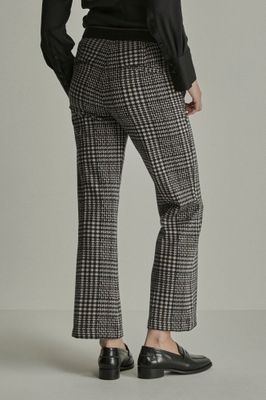 Para Mi Noa - Knitted Jacquards Check Camel