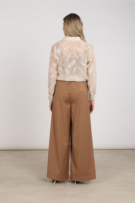 Nukus Aysha Blouse Feathers, Sand