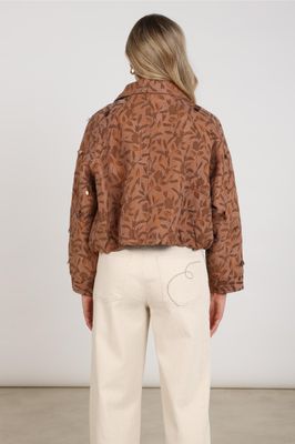 Nukus Daisey Jacket Flower, Toffee