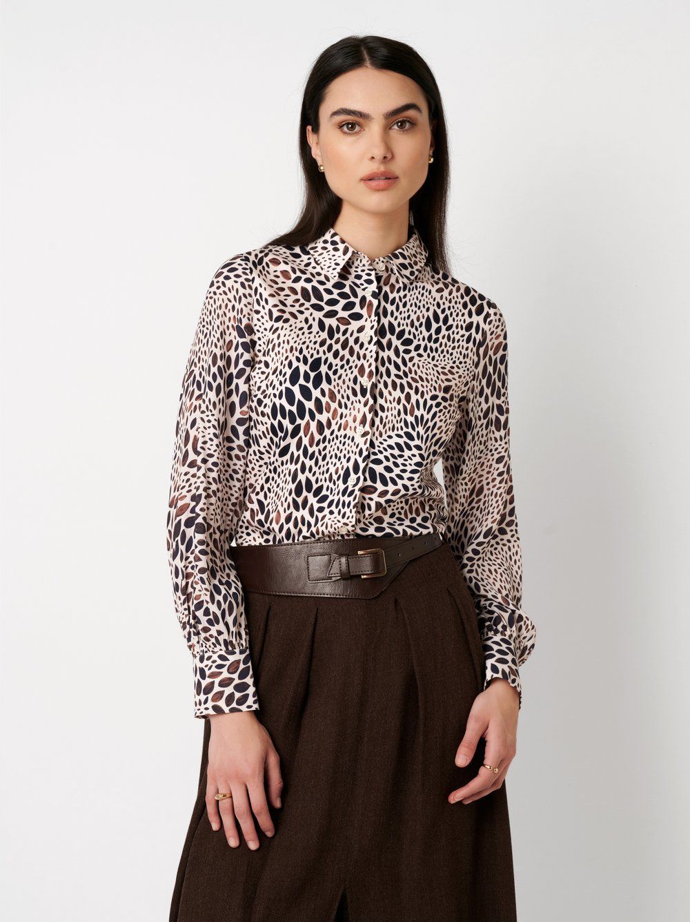 Desoto Pia, leaf mosaic mocha