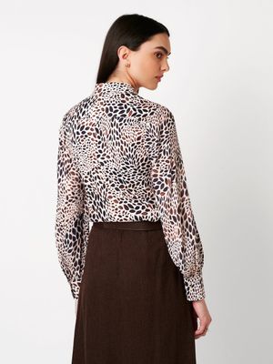 Desoto Pia, leaf mosaic mocha