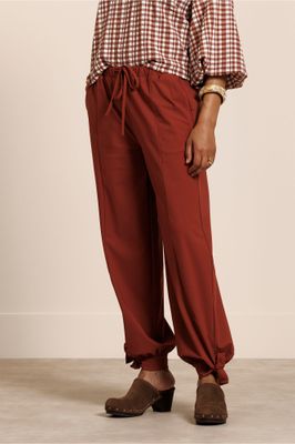 Studio Anneloes Darie balloon trousers, rust