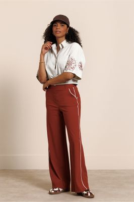 Studio Anneloes Noleste poplin blouse, white Studio Anneloes Noleste poplin blouse, white