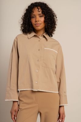 Studio Anneloes Ivon blouse, camel