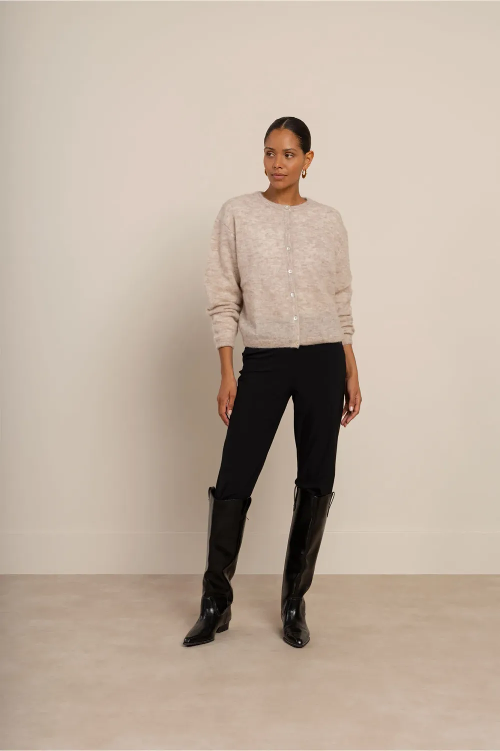 Studio Anneloes Bibi cardigan, latte