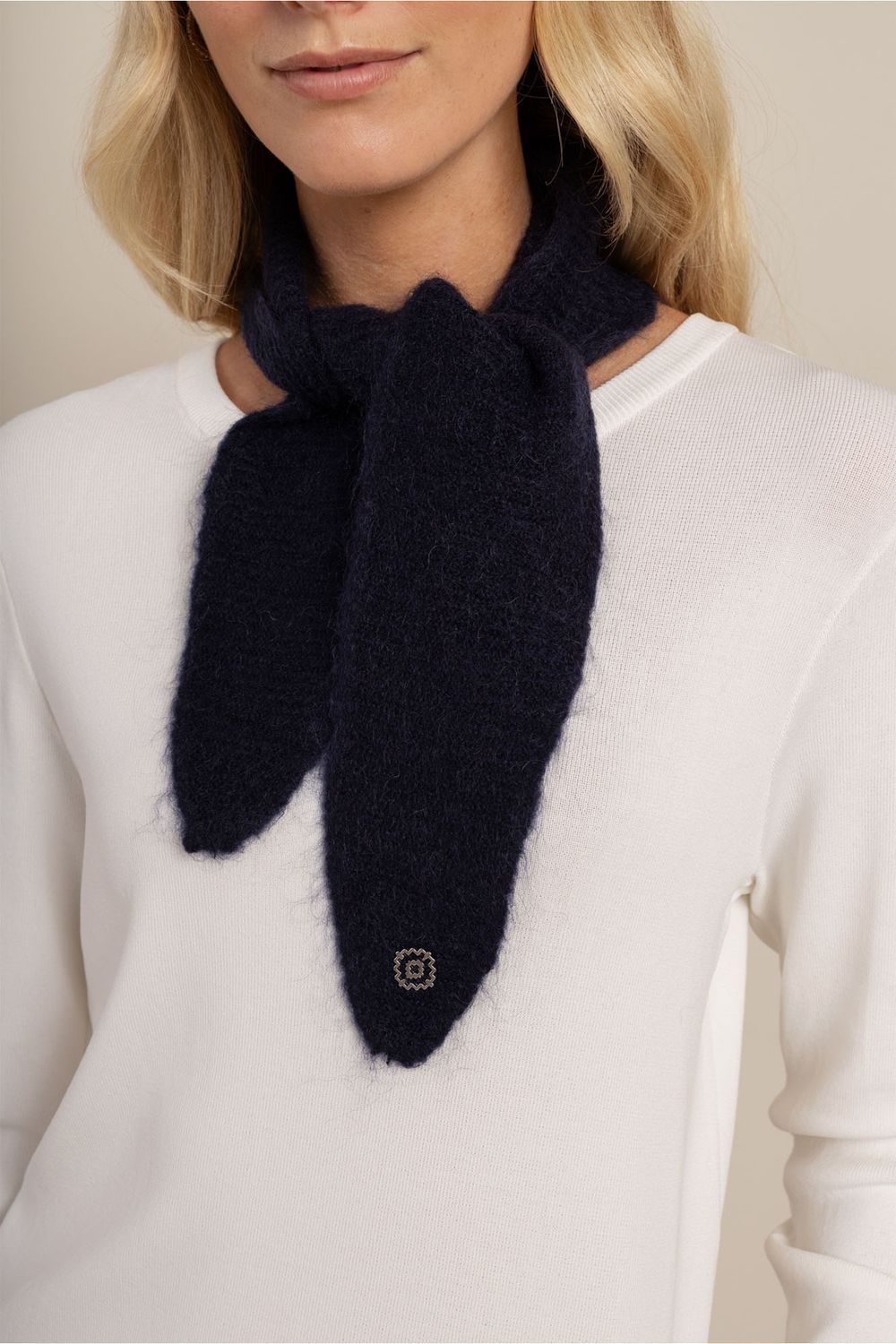 Studio Anneloes Sophia scarf, dark blue Studio Anneloes Sophia scarf, dark blue